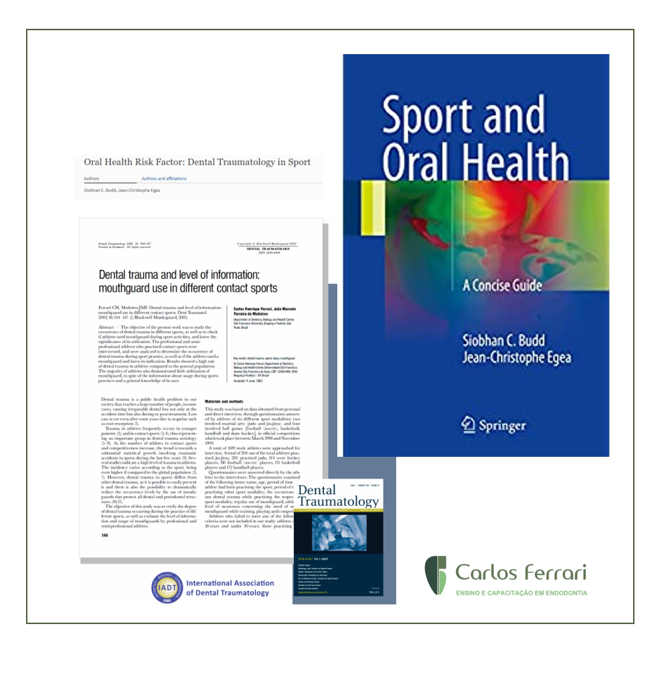 Endodontia Protetor bucal Trauma dental Tratamento de Canal