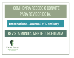 Read more about the article Invitation to reviewer for the International Journal of Dentistry.