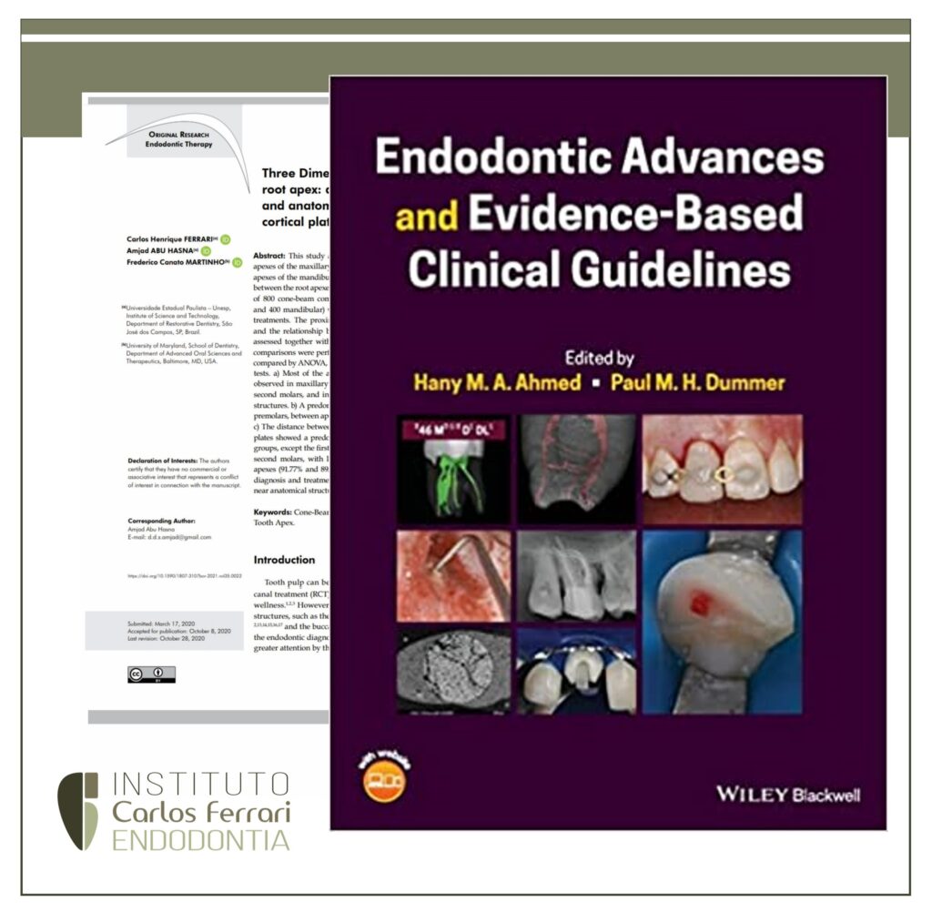Leer más sobre el artículo Artículos citados en el libro Endodontic Advances and Evidence