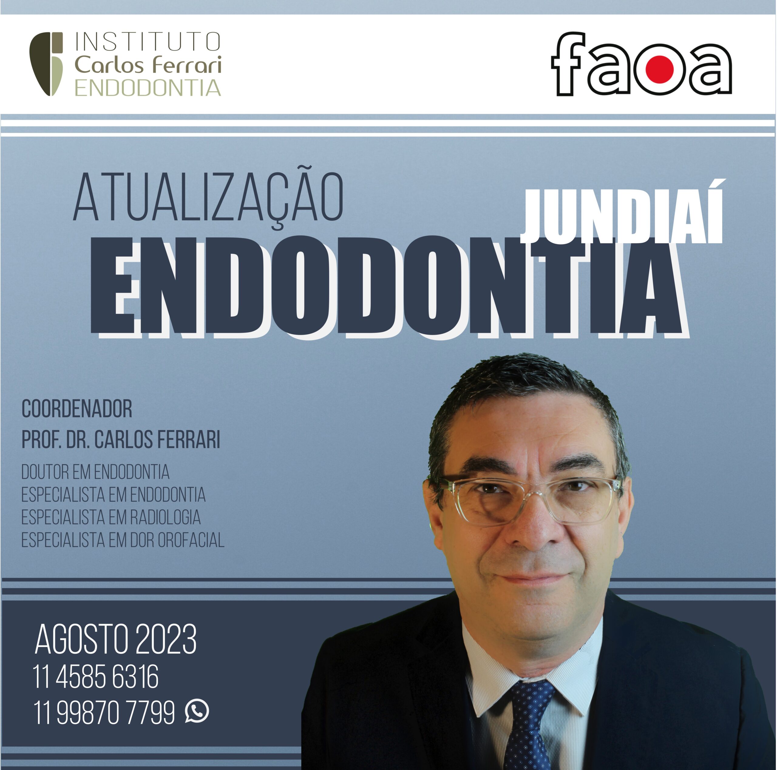 You are currently viewing Atualização em  endodontia em Jundiaí.