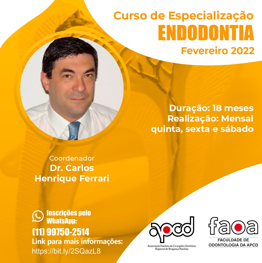 Especialização em Endodontia em Bragança Paulista