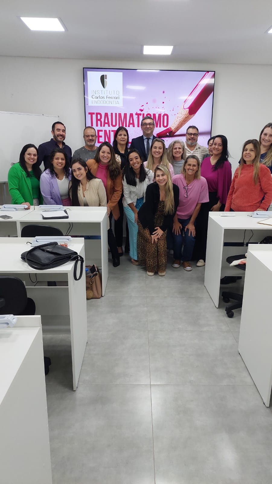 Palestra Traumatismo Dental. Bragança Pta.