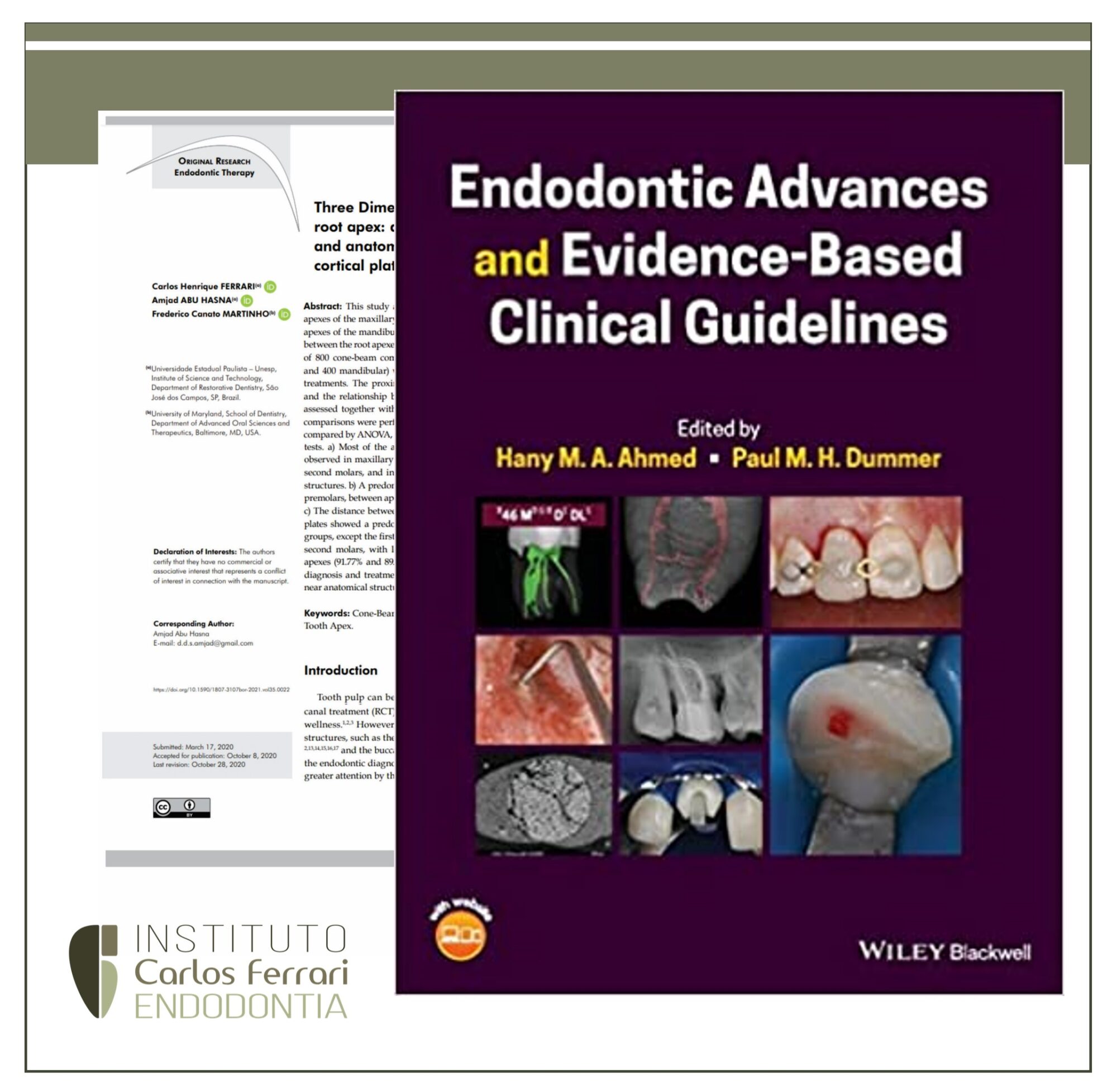 Artigos citados no livro Endodontic Advances and Evidence