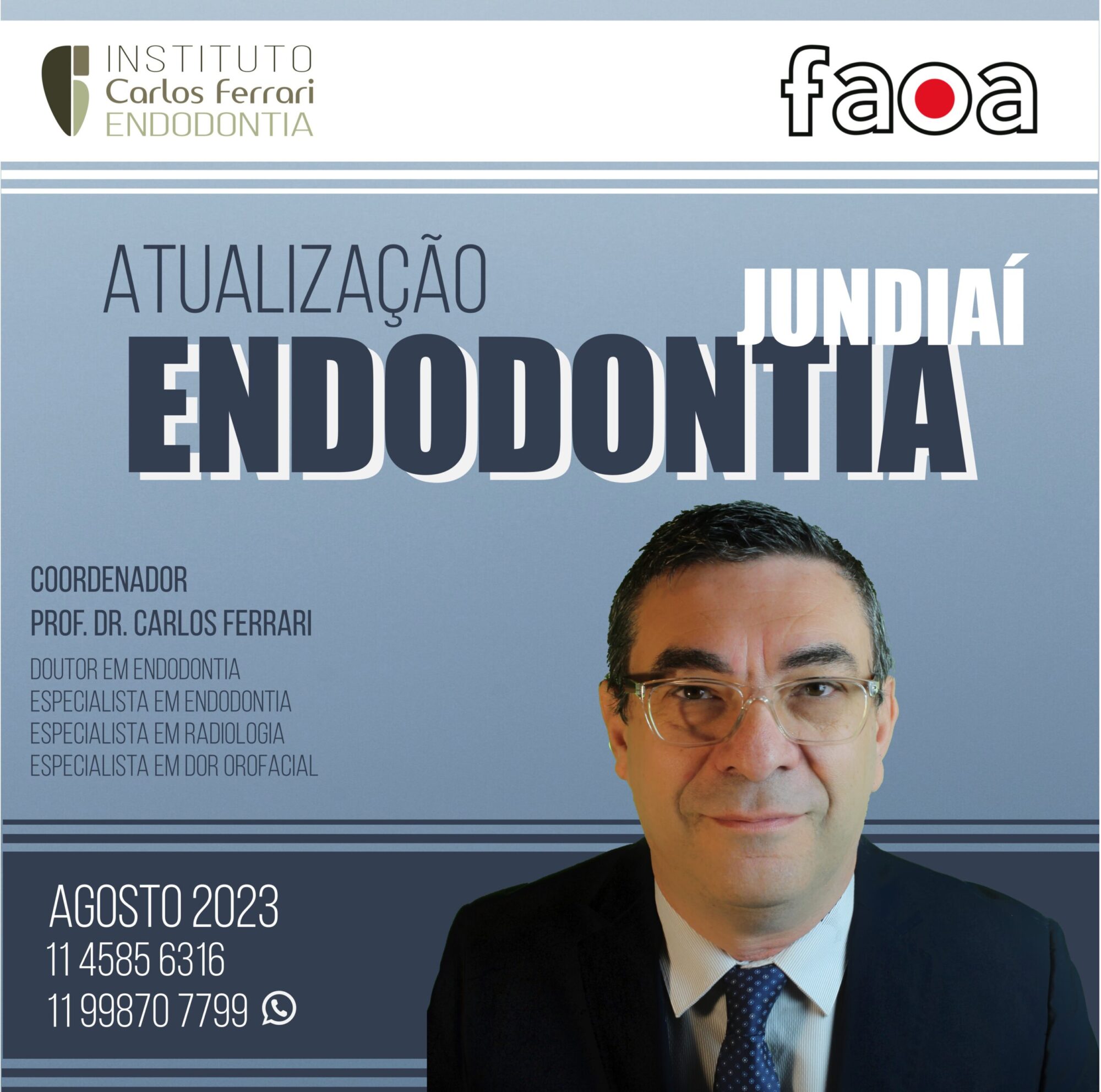 Atualização em  endodontia em Jundiaí.