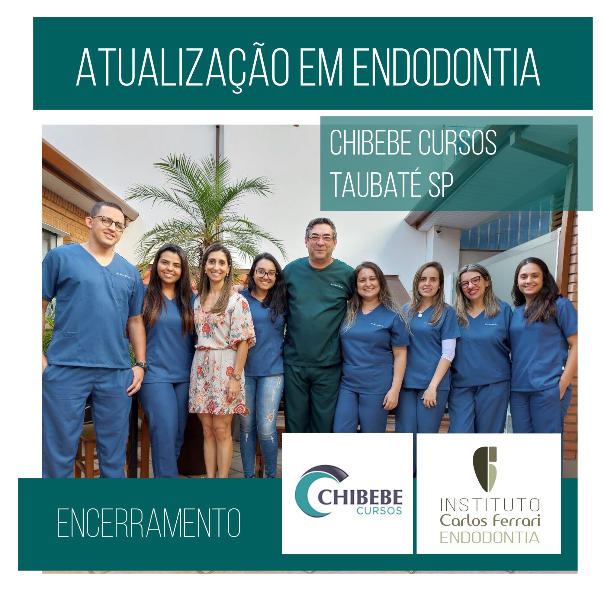 Atualização em endodontia em Taubaté. Encerramento do curso.