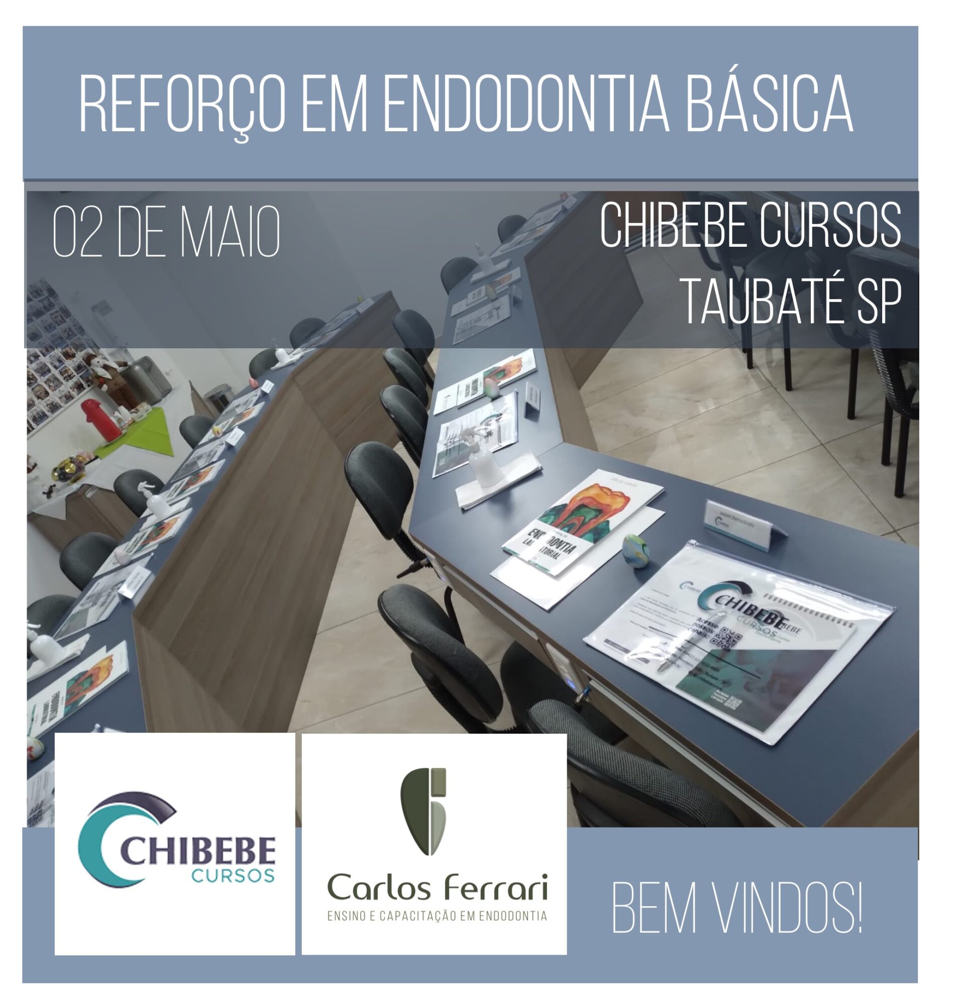 Curso de endodontia básica em Taubaté SP