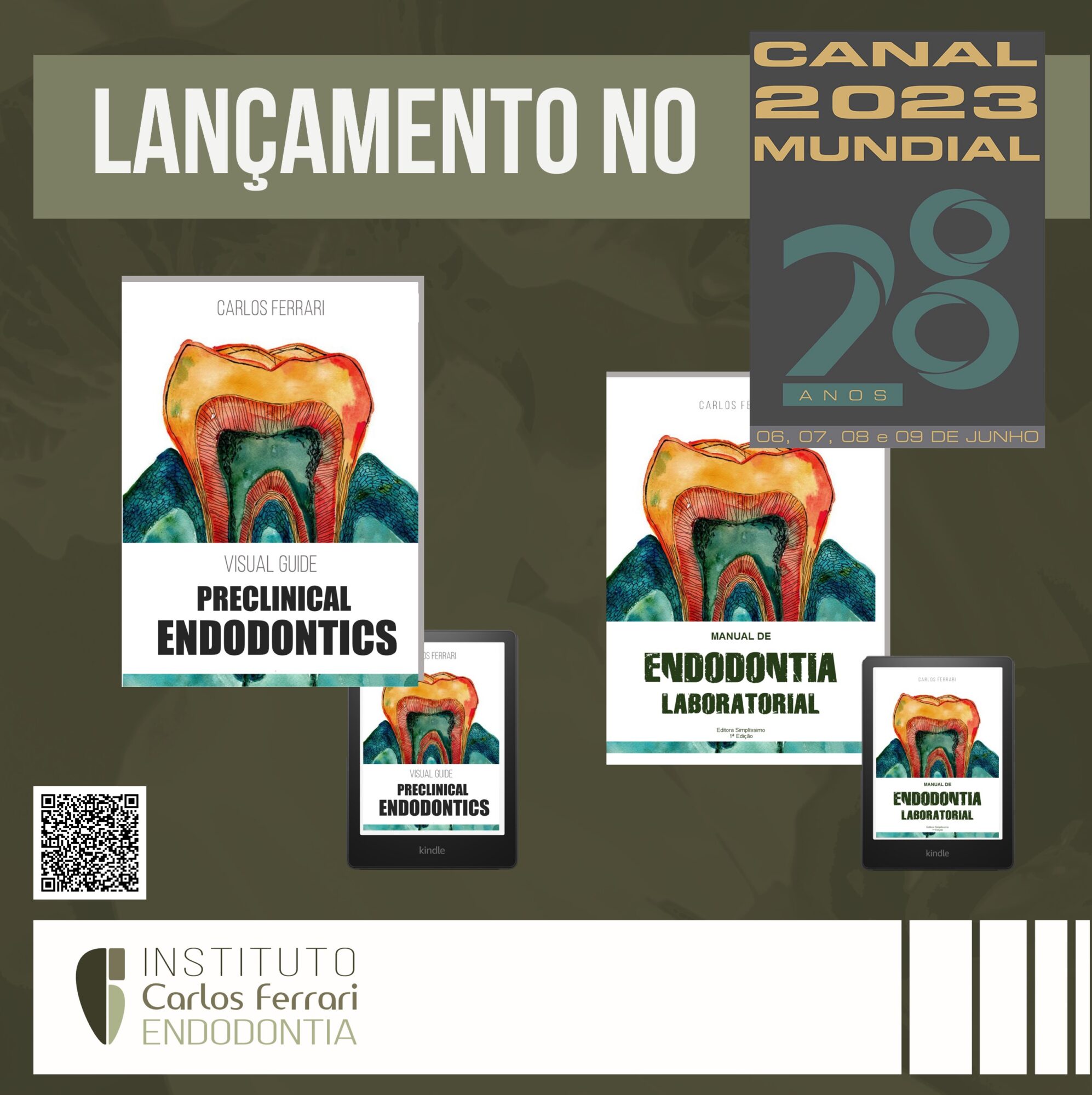 Dental Canal 2023. Lançamento do livro.