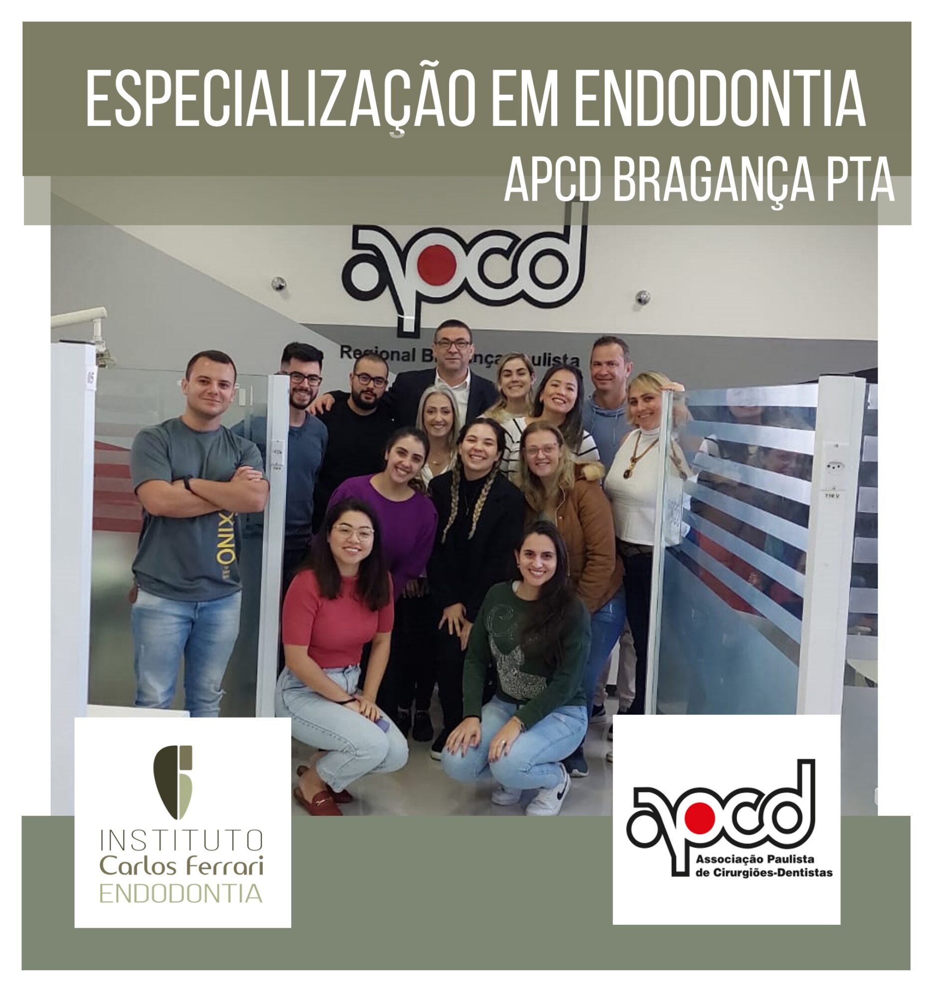 Especialização em Endodontia Bragança Pta. Nova turma 2023.
