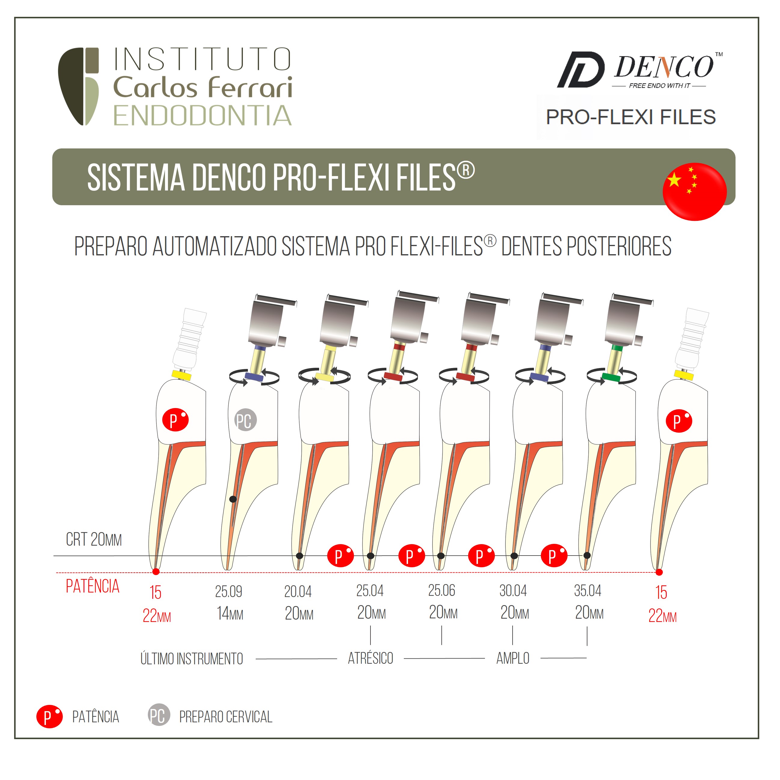 Limas Denco Pro Flexi-Files. Guia de utilização.