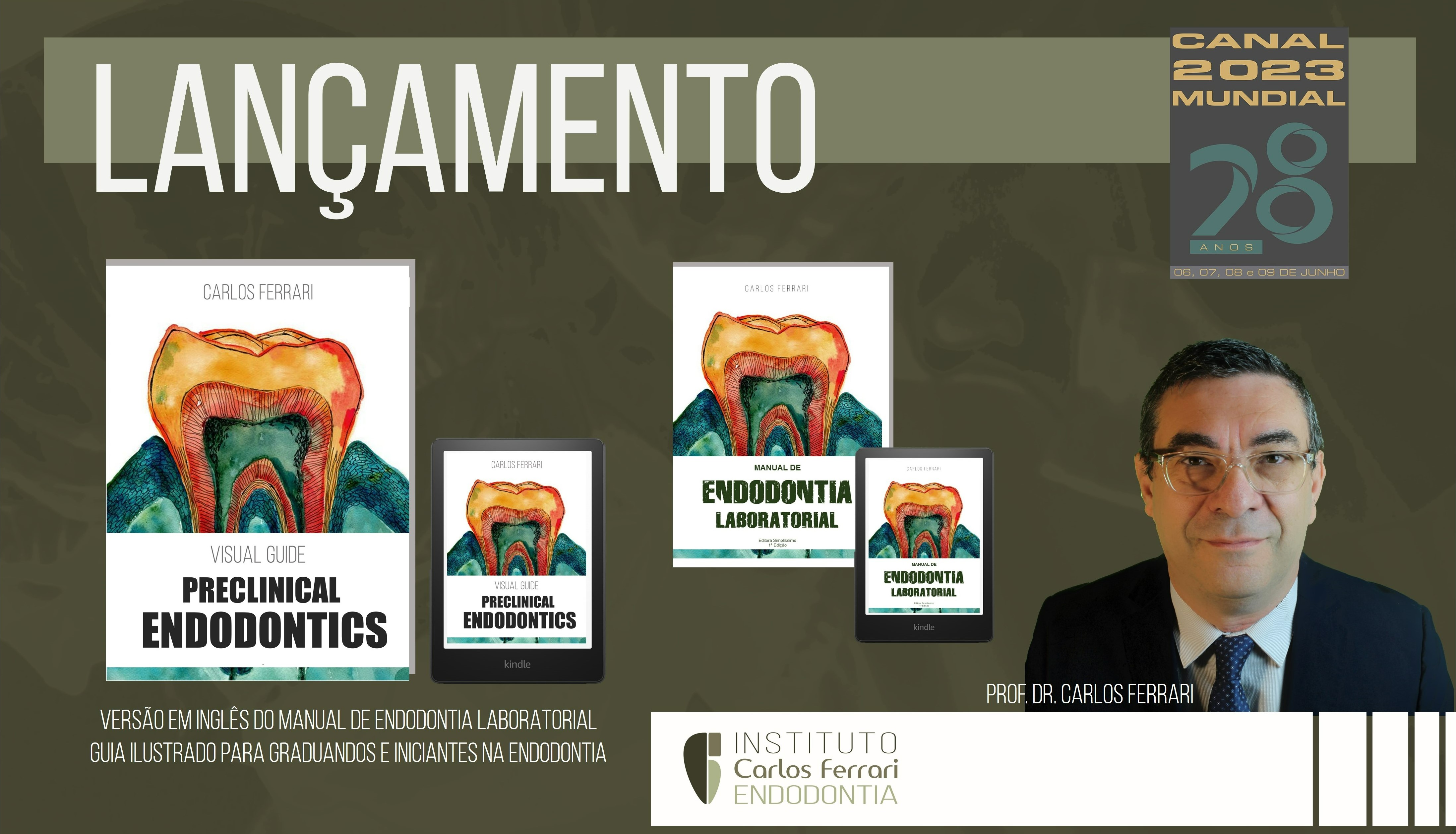 Dental Canal 2023. Lançamento do livro.