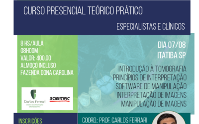 Curso de tomografia na endodontia