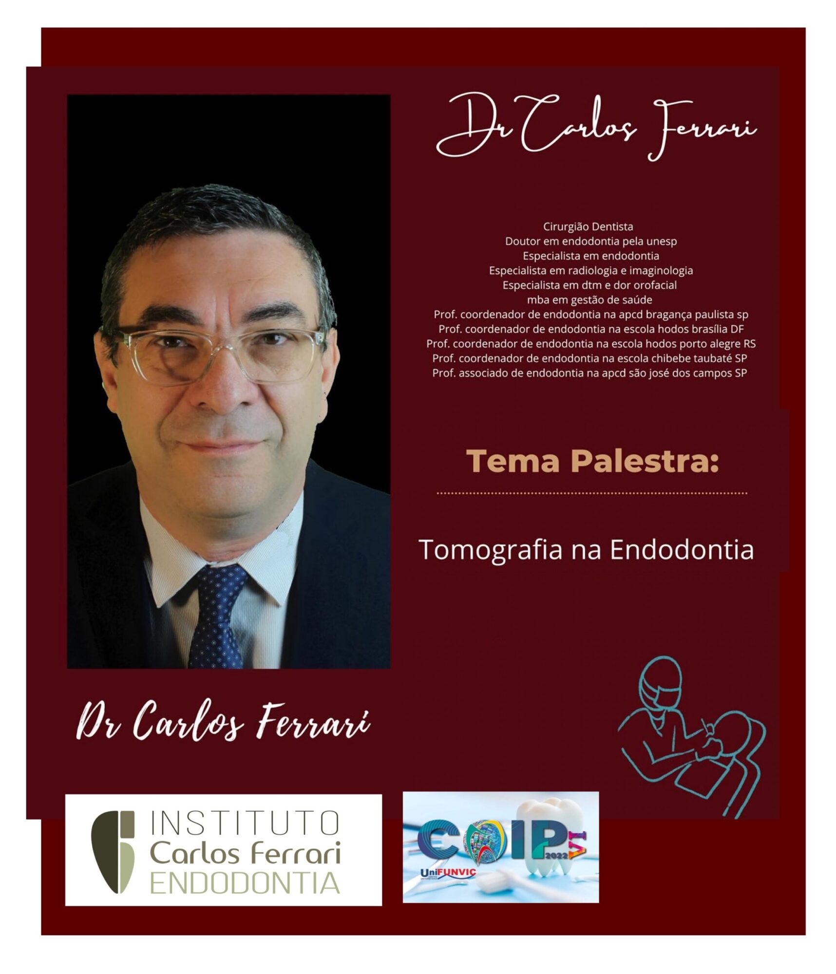 Palestra Tomografia na Endodontia UniFUNVIC VI COIP.