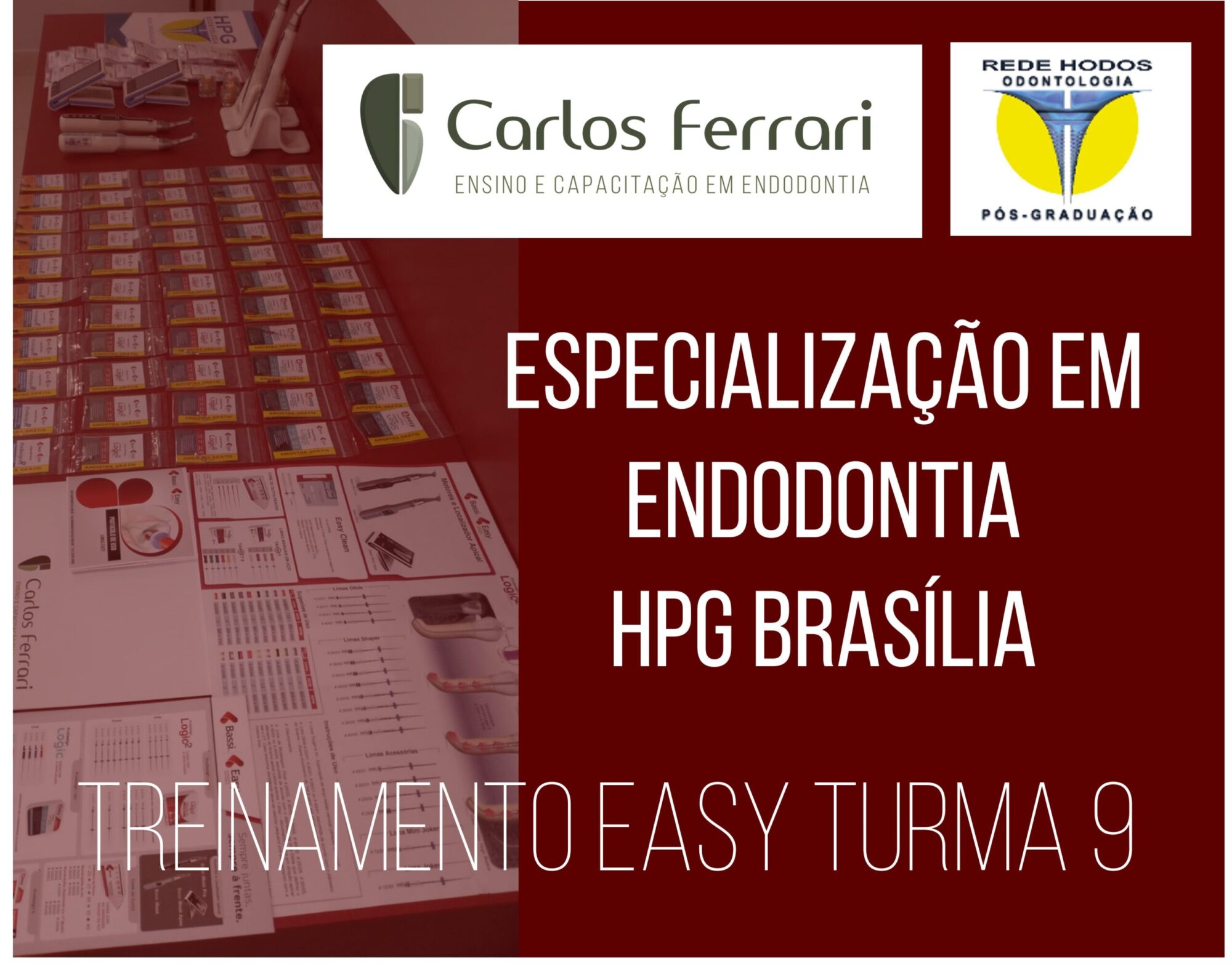 Treinamento limas Easy. Especialização Endodontia Brasília.