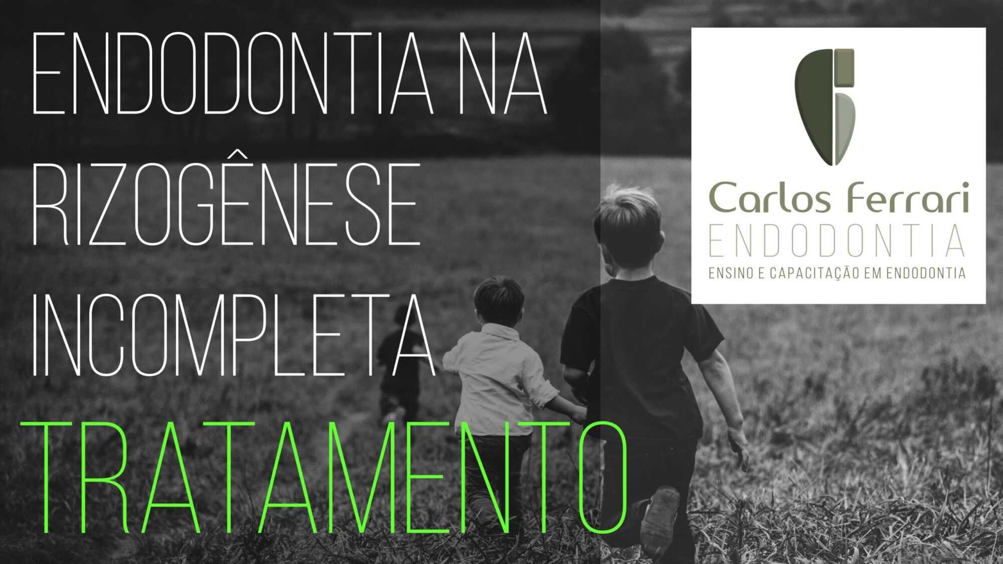 Tratamento endodôntico na rizogênese incompleta. 2a. parte. Aula Online.
