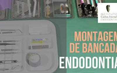 Montagem de bancada em endodontia